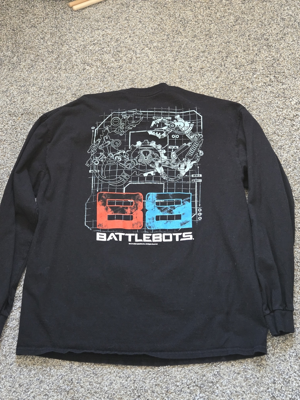 Battlebots Las Vegas Live Long Sleeve Shirt 2022 Size Xl